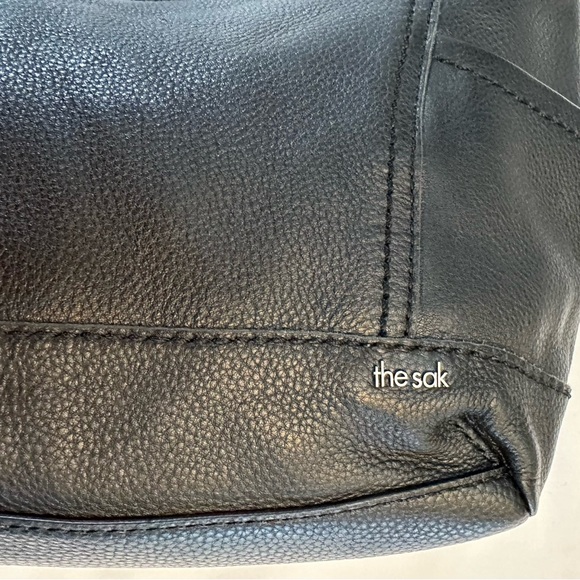 The Sak Black Leather Hobo Bag - Picture 3 of 13